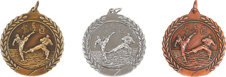 Медаль для каратэ, дзюдо и тхэквандо 45 мм (MD 511)